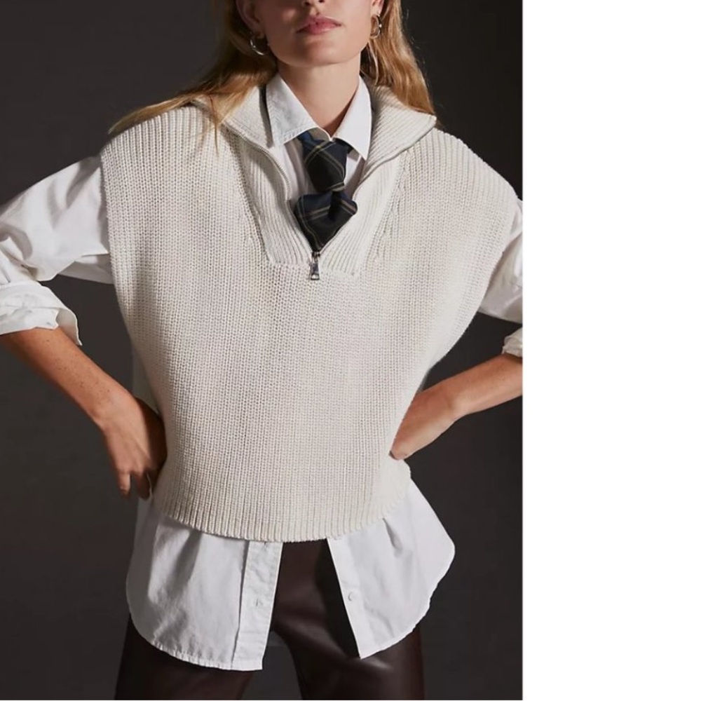 Maeve Half-Zip Vest